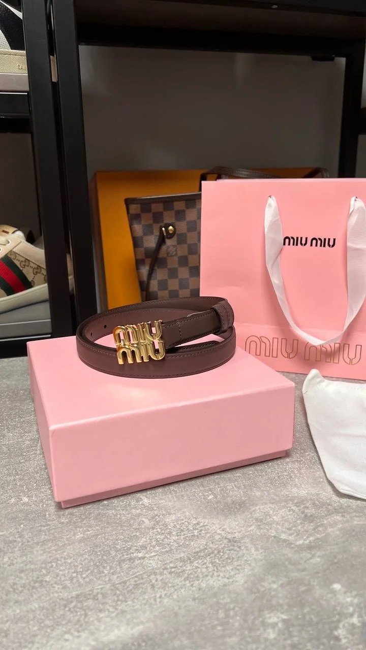 Жіночий ремінь - Miu Miu
